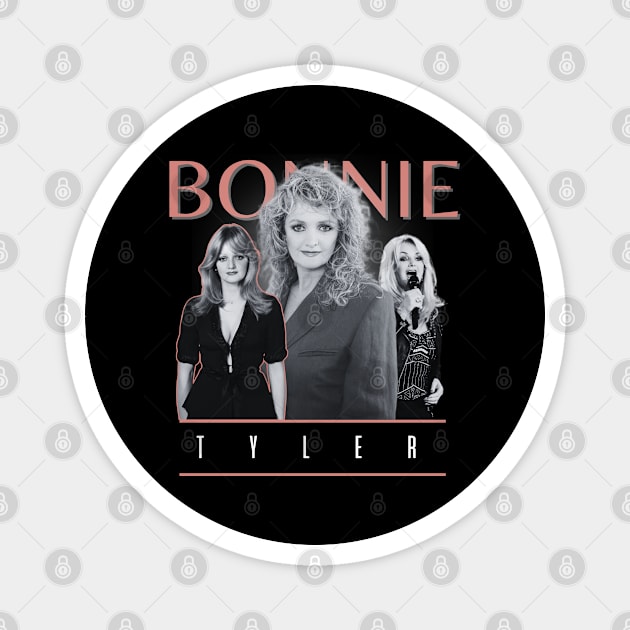 Bonnie tyler +++ 70s aesthetic Magnet by TelorDadar